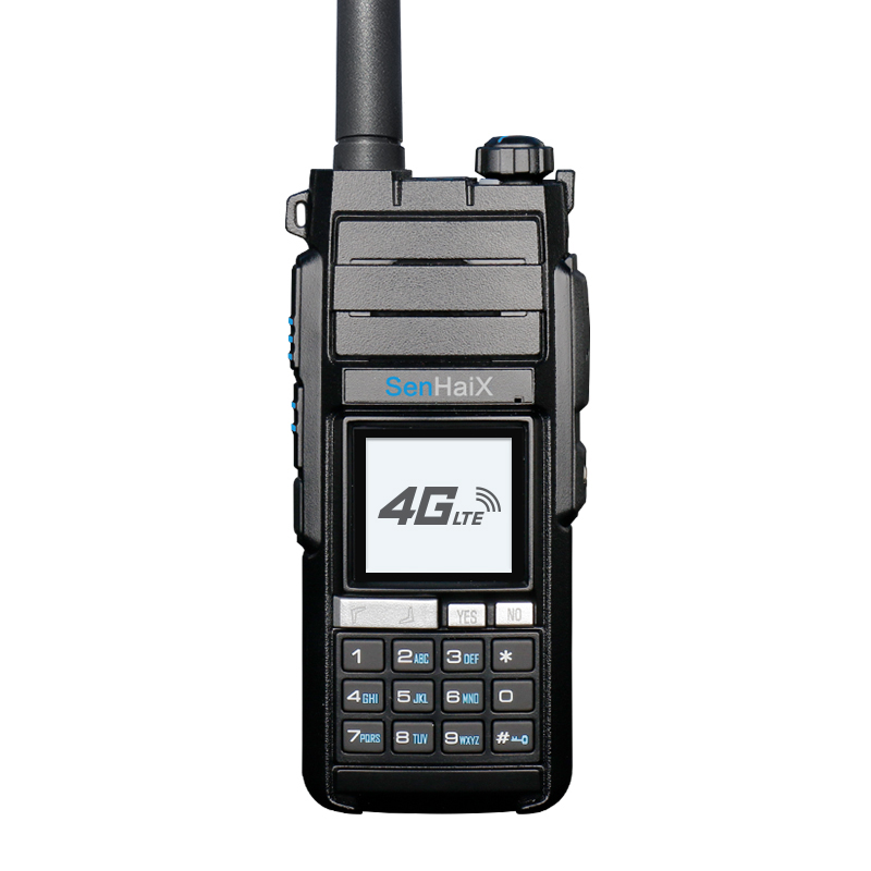 4G POC شبكة راديو محمولة بطاقة SIM LTE Ham Walkie Talkie