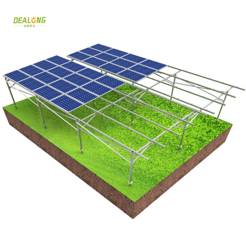أنظمة تركيب التأريض بالطاقة الشمسية لمزرعة الطاقة الشمسية للأراضي الزراعية
