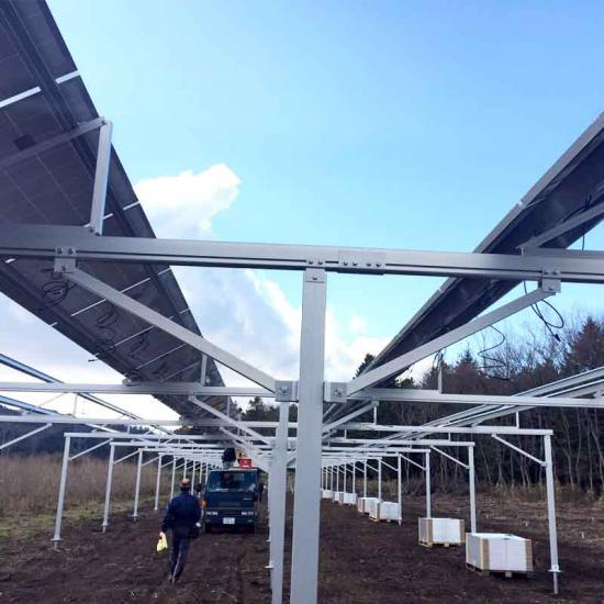 الزراعة الشمسية نظم تركيب المزارع الشمسية مزرعة الطاقة الشمسية
