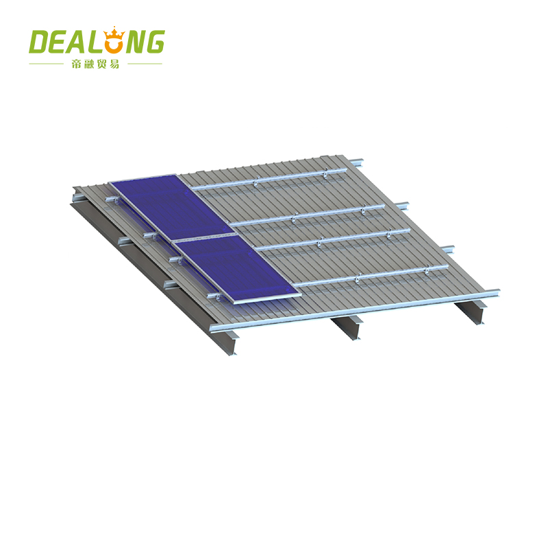 حوامل الألواح الشمسية للسقف المعدني شبه المنحرف