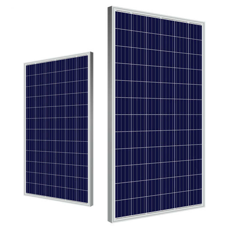 Ja Poly 72cells 156 * 156mm الخلايا الشمسية والألواح 330 واط لنظام المنزل الشمسي
