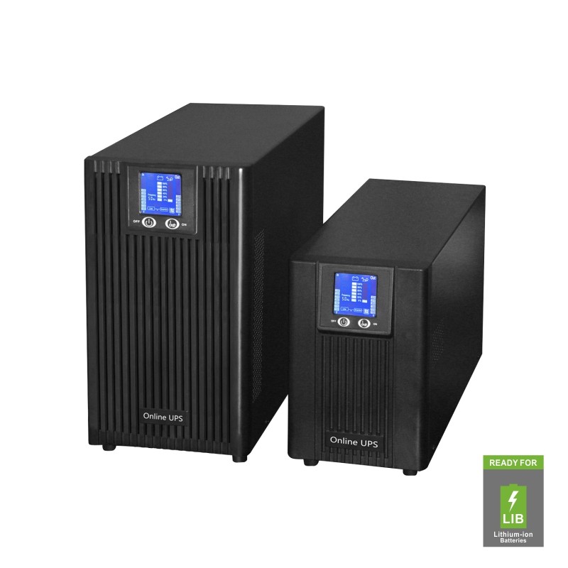 1-3KVA PowerLead1 سلسلة UPS عالية التردد عبر الإنترنت
