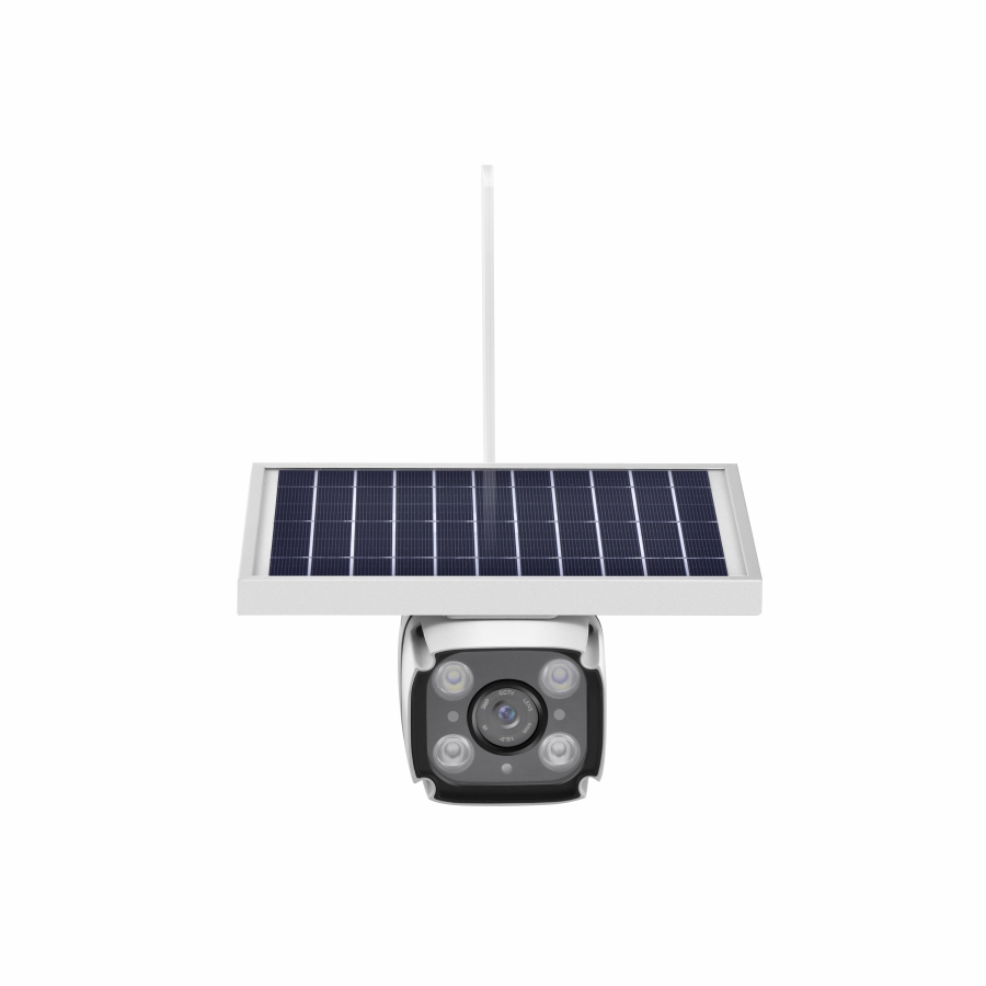 واي فاي كاميرا لاسلكية تعمل بالطاقة الشمسية في الهواء الطلق

