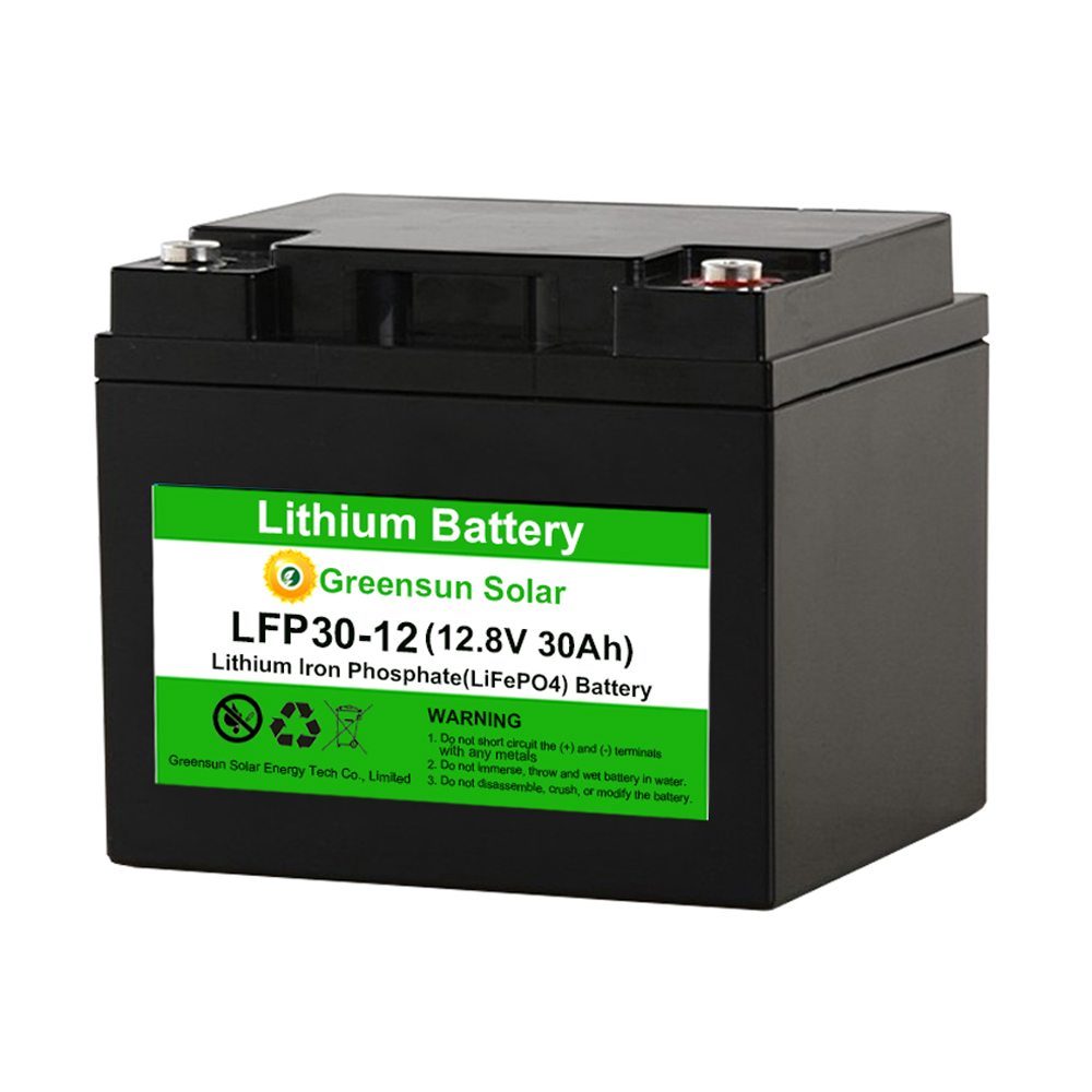 بطارية Lifepo4 بطارية ليثيوم حديد 12 فولت 30 أمبير

