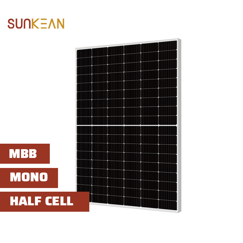 أحادية 410W 182mm نصف خلية MBB لوحة شمسية عالية الكفاءة