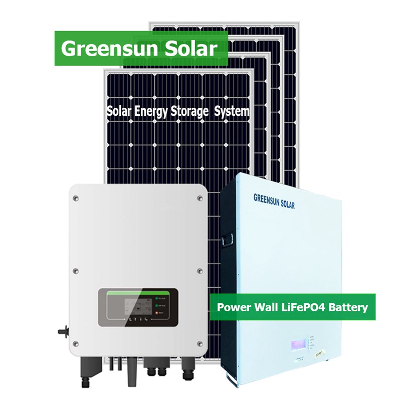 10KW الألواح الشمسية Hybrid Home Solar System 12KW 15KW Storage Battery Systems