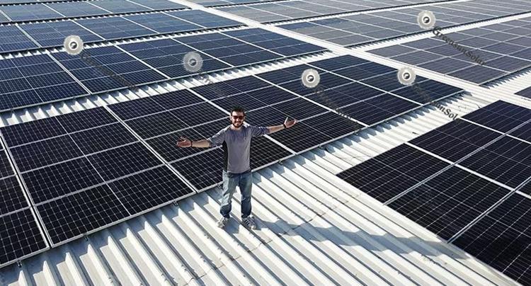 نصف قطع الخلايا الشمسية نظام الطاقة