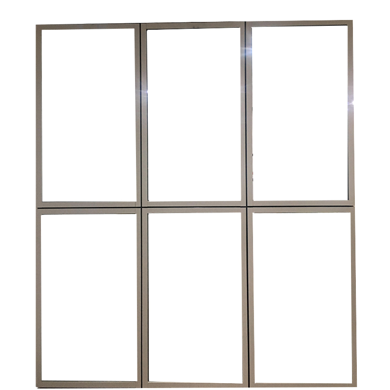 نافذة زجاجية مزدوجة من الألمنيوم وحدة ستارة حائط