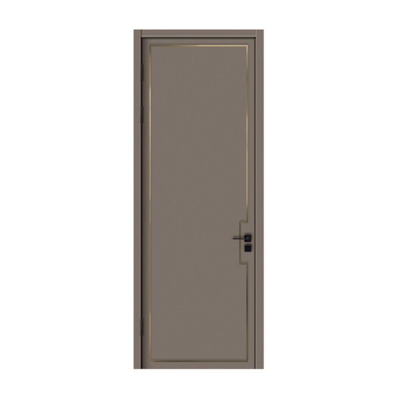 تصميم الباب الأمامي من خشب الساج الصلب عالي الجودة من الميلامين باب غرفة النوم الخشبية الداخلية
