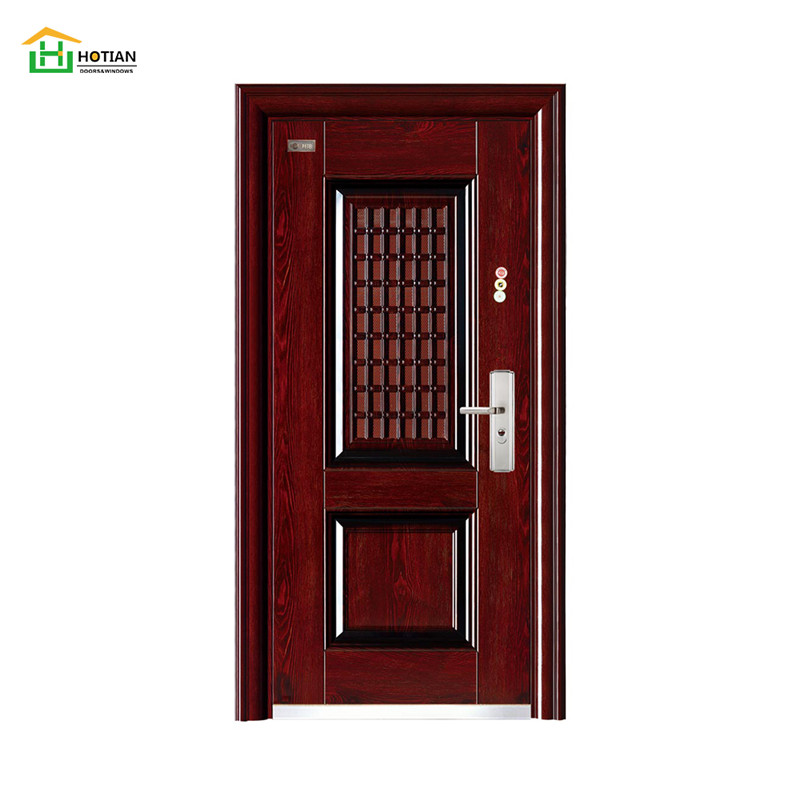 نوعية جيدة الأمن الصلب الباب فيلا البوابة الرئيسية باب المدخل الأمامي الحديد
