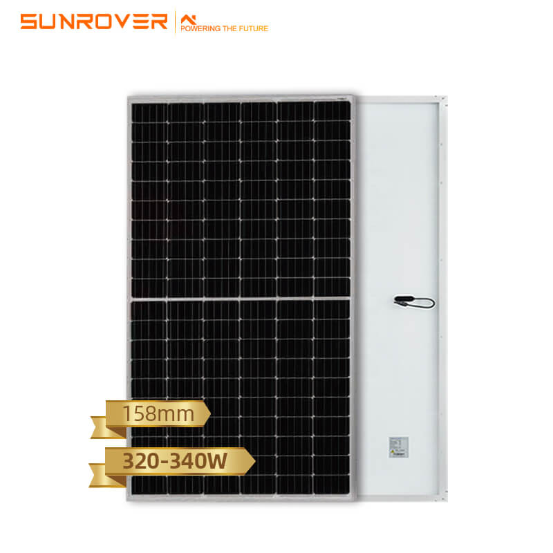 نصف خلية 320 واط 325 واط 330 واط 335 واط 340 واط الألواح الشمسية سعر الوحدة لاستخدام النظام
