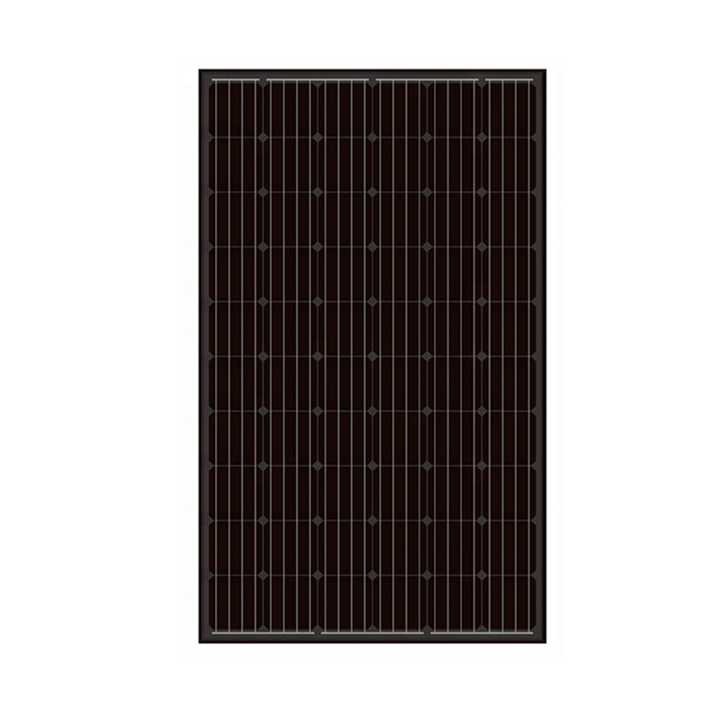 60cells الإطار الأسود الألواح الشمسية الكهروضوئية 300 واط 300 واط لمحطة الطاقة الشمسية
