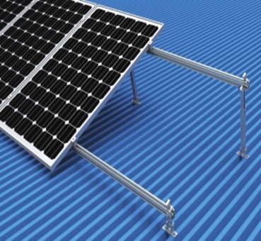 نظام تركيب الألواح المعدنية على الأسطح الشمسية II
