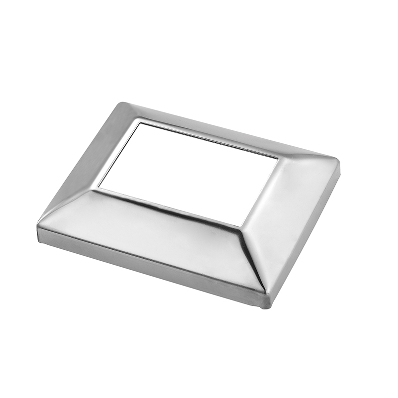قاعدة مزخرفة مربعة الشكل مركّبة من الفولاذ المقاوم للصدأ 6 × 6
