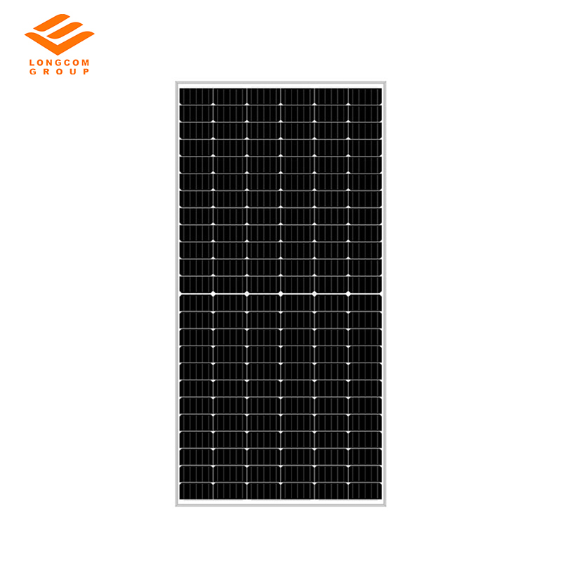 لوحة شمسية أحادية اللون ذات كفاءة عالية 385 وات من Longcom مع شهادة CE TUV
