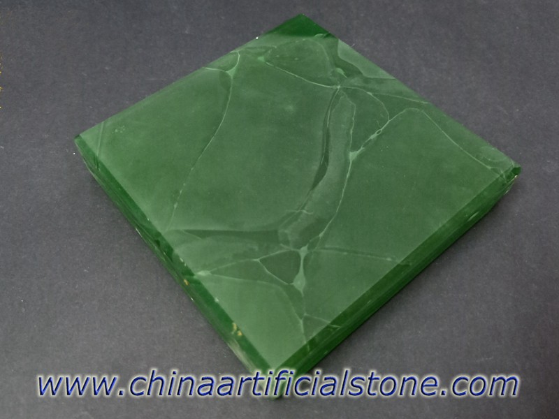 ألواح زجاجية شبه شفافة من اليشم الأخضر JGJ-802