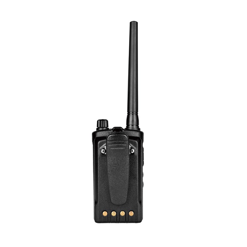 جهاز إرسال واستقبال FM احترافي UHF VHF 5W محمول باليد ثنائي الاتجاه
