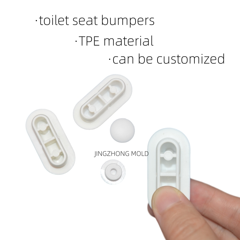 مصدات غطاء مقعد المرحاض مادة TPE
