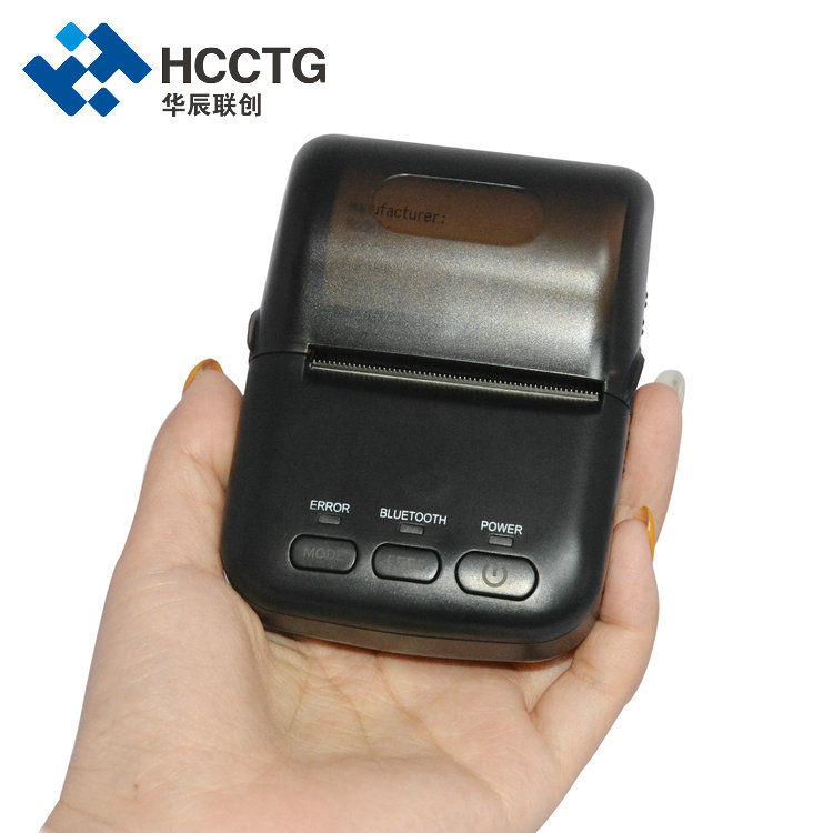 طابعة باركود حرارية صغيرة الحجم ٥٨ ملم بتقنية البلوتوث HCC-T12

