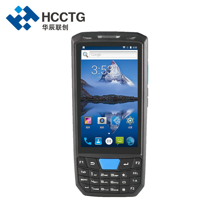 جهاز محمول باليد يعمل بنظام Android 9.0 Terminal NFC Barcode Scanning PDA HCC-T80S
