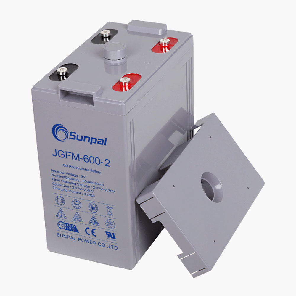 Sunpal 2V 600Ah مختومة هلام البطارية الرئيسية نظام تخزين الطاقة السعر
