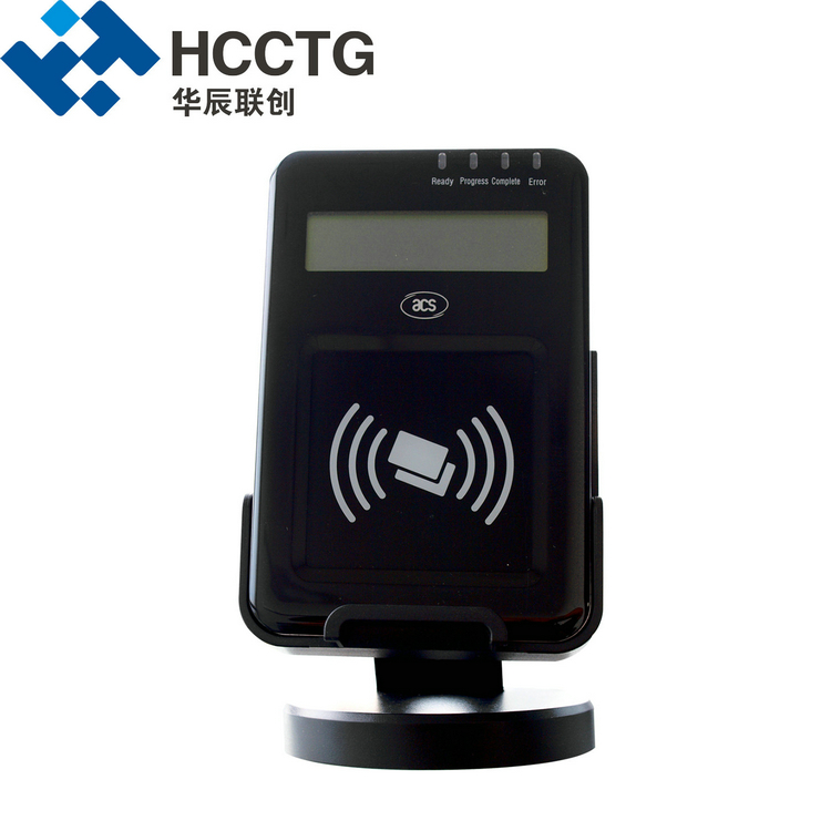 Vantage USB Smart Card NFC Reader مع شاشة LCD
