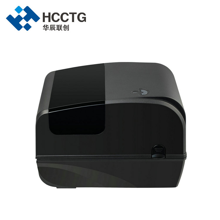 طابعة ملصقات حرارية 4 بوصة عالية السرعة طباعة ملصقات الباركود مقشرة وقاطع اختياري HCC-2054
