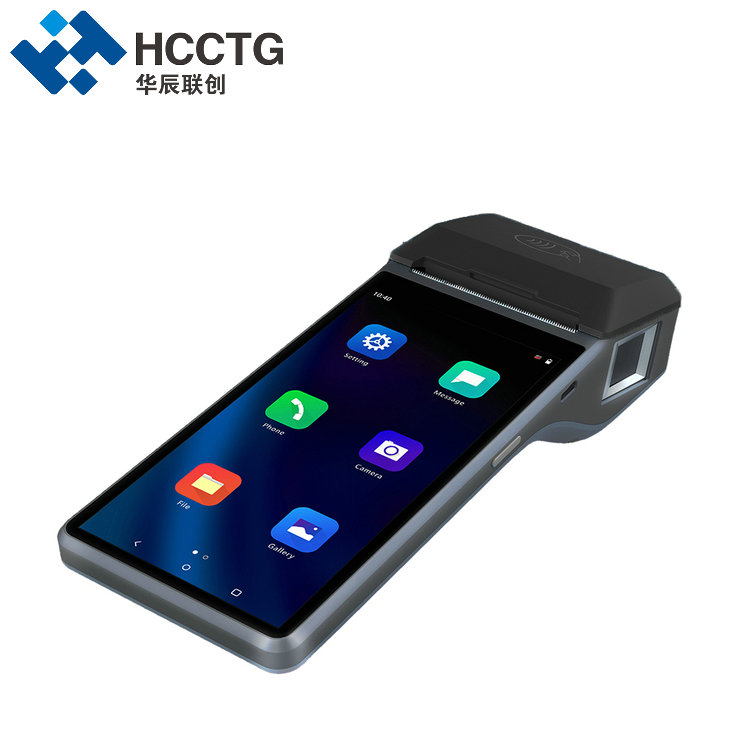 أفضل محطة نقاط بيع ذكية NFC Android 10.0 محمولة باليد للأعمال الصغيرة Z300
