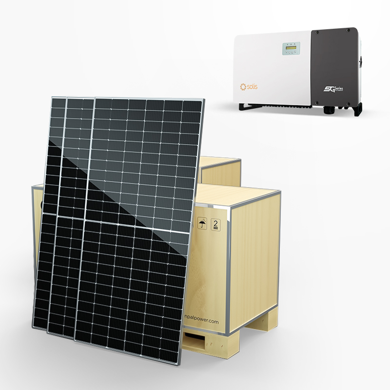 مجموعة نظام الطاقة الشمسية التجارية على الشبكة
