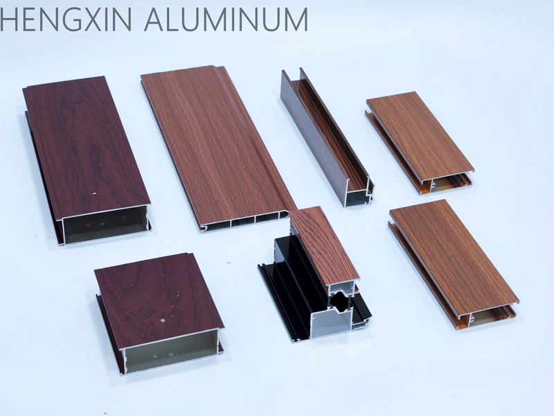 تطبيق Shengxin الألومنيوم النتوء مع الأنودة والحبوب الخشبية
