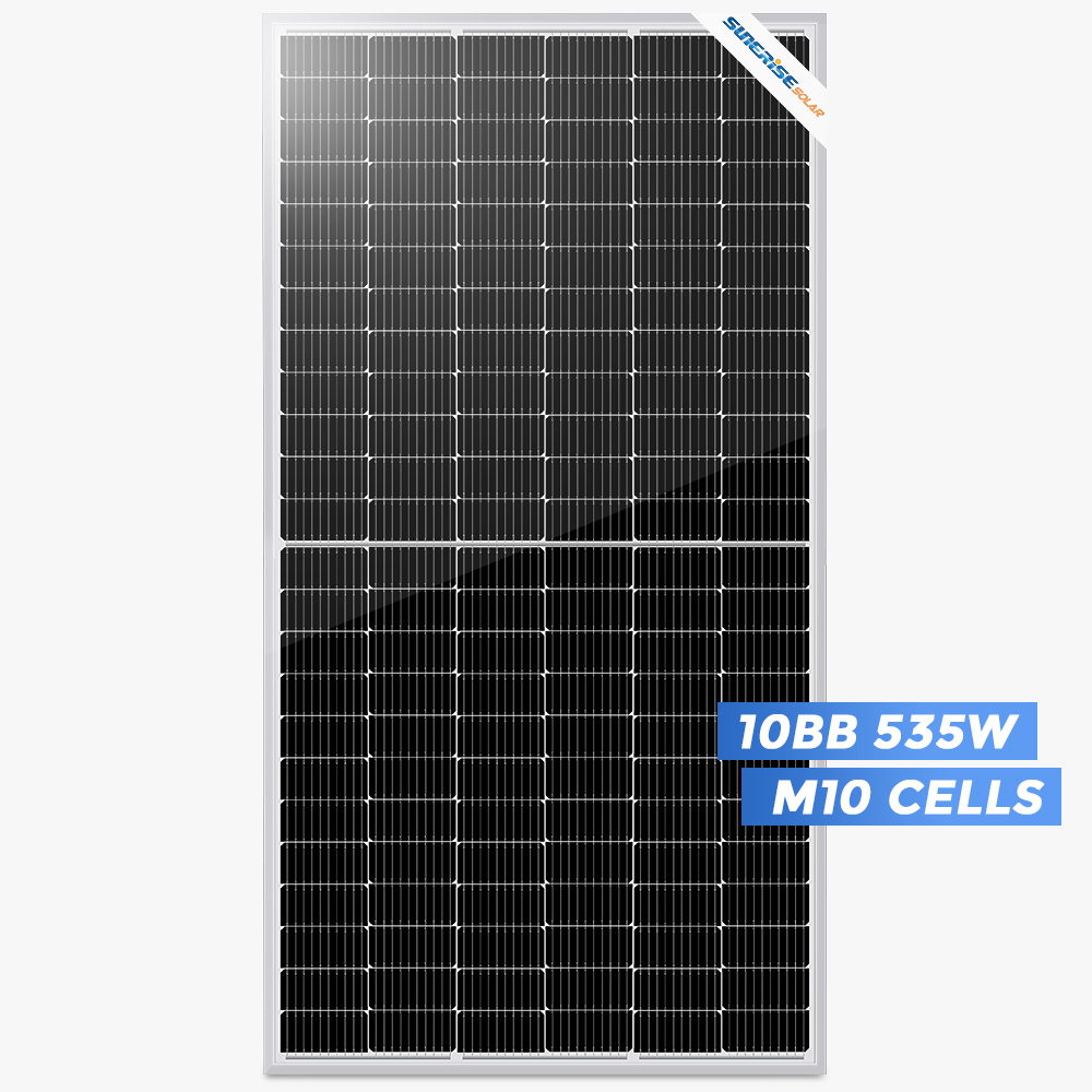 182 10BB مونو 535 واط لوحة شمسية بسعر المصنع
