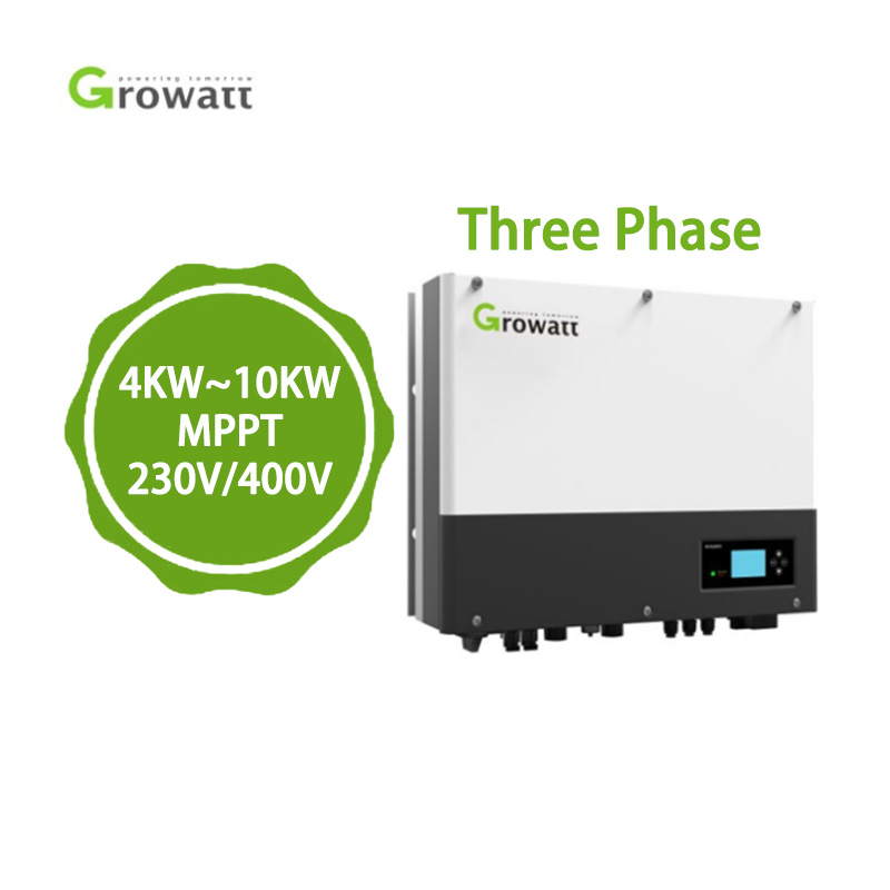 Growatt SPH5000 SPH6000 Hybrid Solar Inverter 5000W 6Kilowatt مرحلة واحدة ثلاث مراحل لنظام الهجين الكهروضوئية
