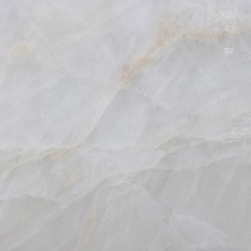 حجر الرخام العقيق الأبيض الجليد
