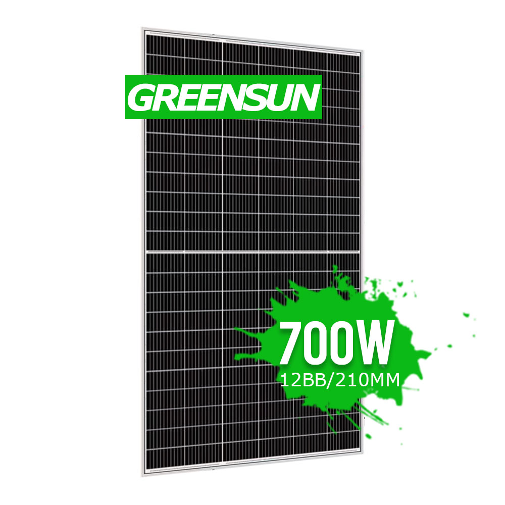 12BB نصف قطع الخلايا الشمسية الألواح الشمسية 680W 690W 695W 700W وحدة الطاقة الشمسية

