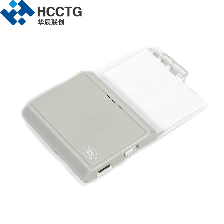 قارئ بطاقة الاتصال ISO7816 PC / SC Bluetooth MPOS ACR3901U-S1
