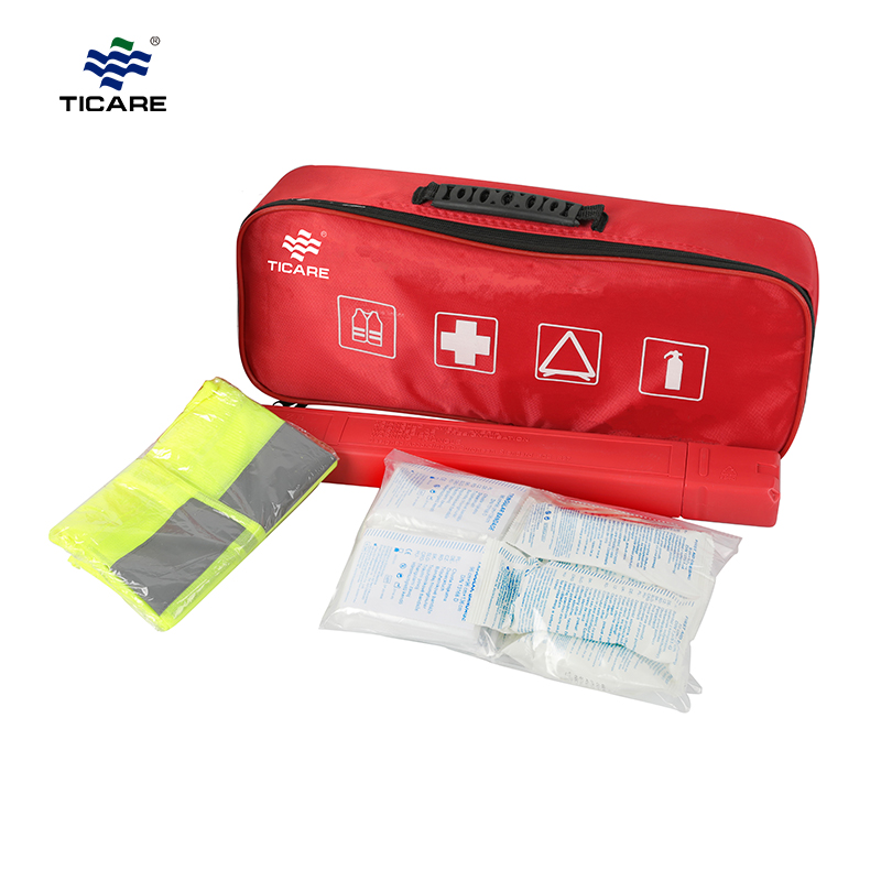 Ticare First Aid Kit DIN13164FTV مع طفاية حريق
