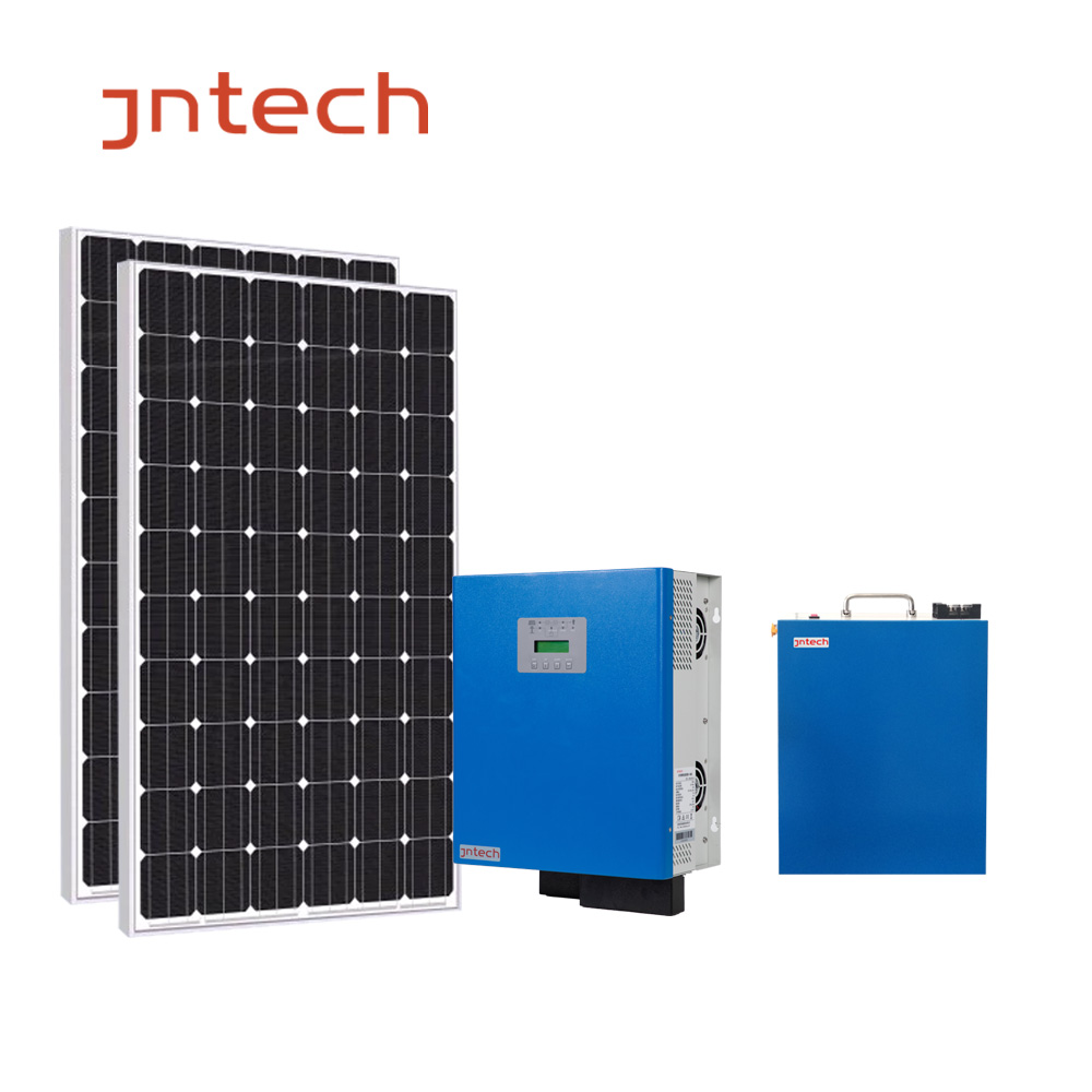 نظام الطاقة الشمسية خارج الشبكة نظام تخزين الطاقة الشمسية 1kVA ~ 5kVA العاكس للطاقة الشمسية الاستخدام المنزلي
