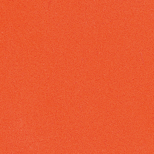 لوح الكوارتز الصناعي باللون البرتقالي الصناعي منضدة كوارتز حجرية مضغوطة
