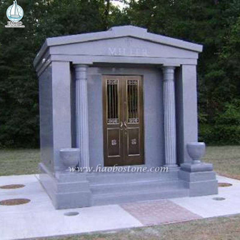 تصميم جديد 6 أقبية ضريح مقبرة من الجرانيت الطبيعي
