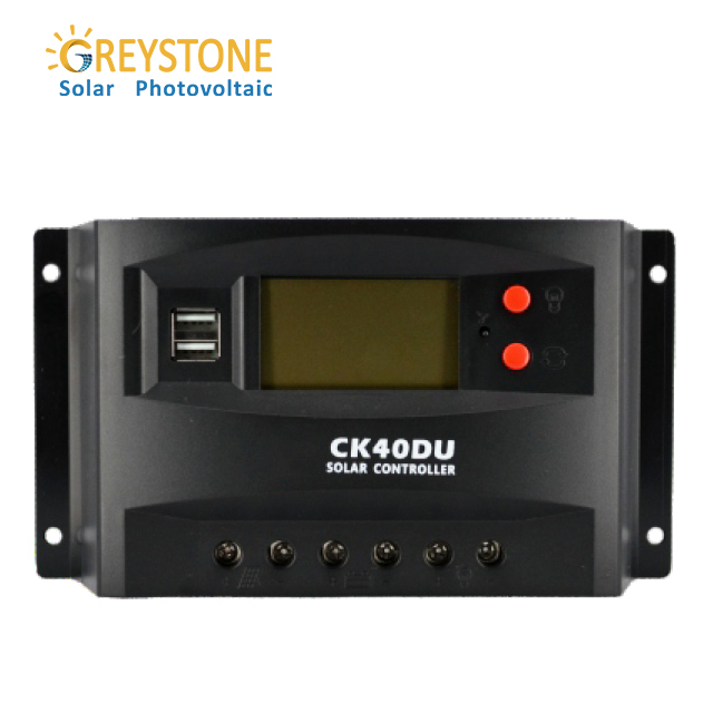 Greystone 12V / 24V Auto PWM جهاز التحكم بالطاقة الشمسية
