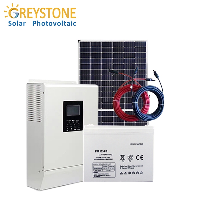 تخصيص Greystone 18kw نظام الطاقة الشمسية الهجين للطاقة الشمسية
