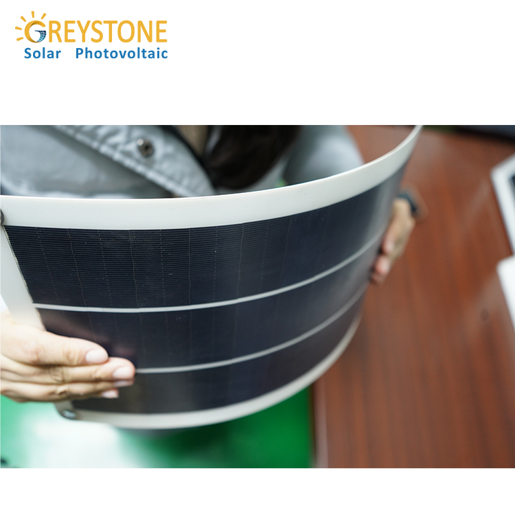 Greystone 10W Shingled Overlap Solar Module Flexible Solar Panel مرنة مع موصل USB
