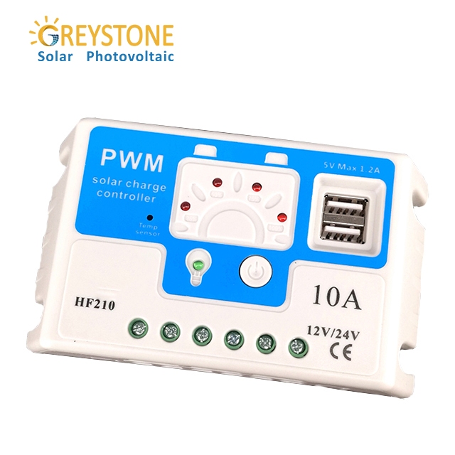 أوضاع التحكم في الحمل المتعدد من Greystone PWM Solar Controller

