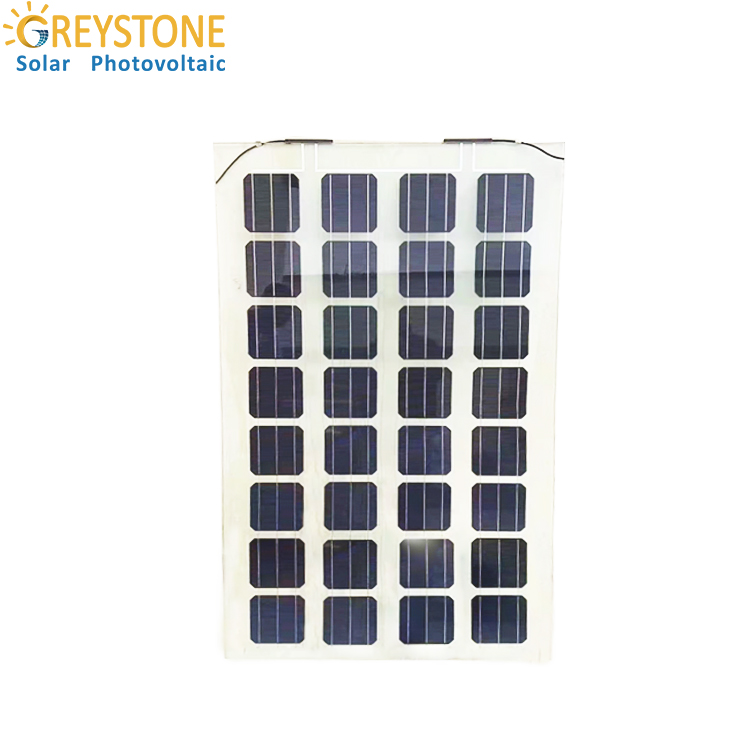ألواح الطاقة الشمسية الزجاجية المزدوجة Greystone 280W Bifacial لغرفة أشعة الشمس
