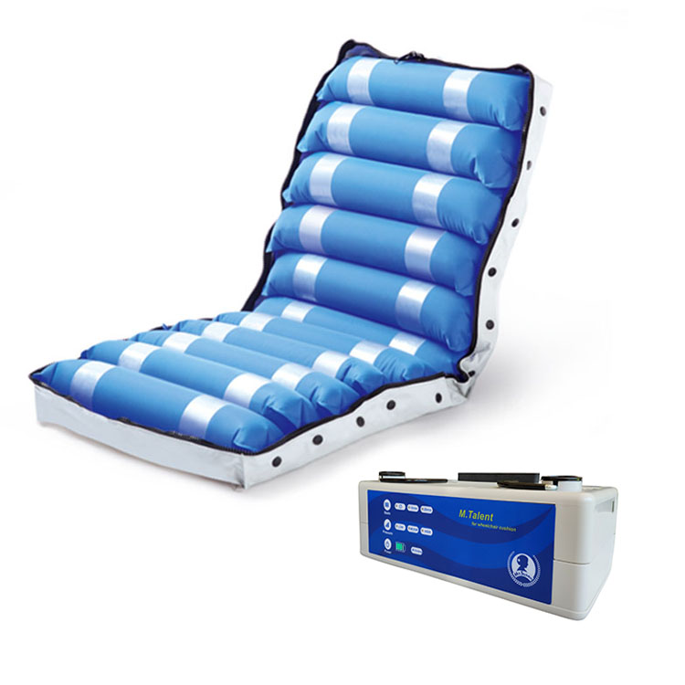 الراحة بالتناوب الضغط المضادة للقرحة وسادة طبية نفخ مقعد الهواء كرسي وسادة هوائية لكرسي متحرك
