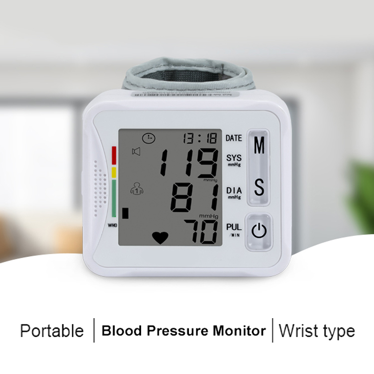 مقياس ضغط الدم الرقمي للمعصم
